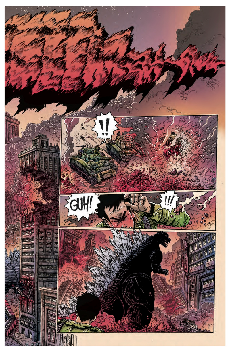 Illustration for article titled This is probably the best-looking Godzilla comic you've ever read